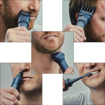 Panasonic Επαναφορτιζόμενη Κουρευτική Μηχανή Μαύρη ER-CKN2-A301